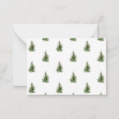 Budget Weihnachten Weihnachtskarte Mitteilungskarte (Rückseite)