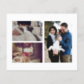 BUDGET Weihnachts-Freude-Foto Personalisierte Kart (Rückseite)