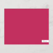 BUDGET Weihnachts-Poinsettia-Foto Personalisiert (Rückseite)