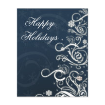 Budget-Weihnachtsbaum Blaues Geschäftliches Weihna