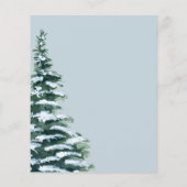 Budget Weihnachtsbaum Holly & Instant Foto Blue V2 Flyer (Hinten)