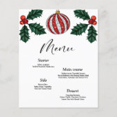 Budget Weihnachtskarte (Vorderseite)