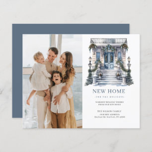 BUDGET Weihnachtskarte zum Umziehen des Fotos Weih