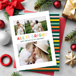 Budget Weihnachtsregenbogen bunt hell 1 Foto Mitteilungskarte<br><div class="desc">preiswerte Foto Collage Weihnachten Regenbogen bunten Streifen alles ist hell Spaß Familie Urlaub Sammlung.</div>