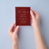 Budget Wein Hochzeit Flyer (Gruppe)