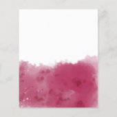 Budget Wein Verkostung Party Einladungen (Rückseite)