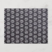 Budget Welppy Pawty Chalkboard Blue Hund Geburtsta (Rückseite)