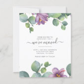 Budget Weve bewegt grüne Lila Eukalyptusbewegung (Vorderseite)