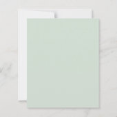 Budget Whimsical Angel Nativity Holiday Card (Rückseite)