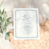 Budget Whimsical Lemon & Blue Brautparty