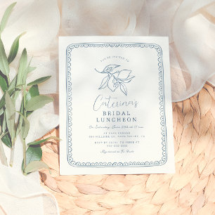 Budget Whimsical Lemon & Blue Brautparty