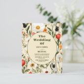 Budget Whimsical Wildblume Meadow Wedding (Stehend Vorderseite)