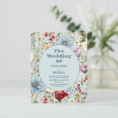 Budget Whimsical Wildblume Meadow Wedding (Stehend Vorderseite)