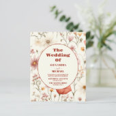 Budget Whimsical Wildblume Meadow Wedding (Stehend Vorderseite)