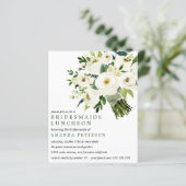 BUDGET White Bouquet Bridesmaids Luncheon Wedding (Stehend Vorderseite)