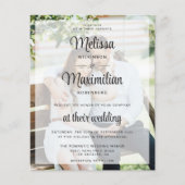 Budget White chic transparent 2 Foto QR Code UAWG (Vorderseite)