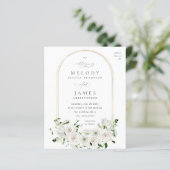 Budget White Floral Wedding 2 (Stehend Vorderseite)