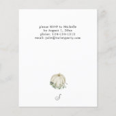 Budget White Pumpkin Erntedank Flyer (Hinten)
