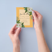 BUDGET WHITE ROSES RETTE DATEN WEDING CHIC FLYER (Gruppe)