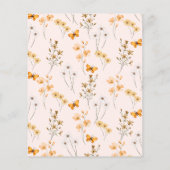 BUDGET Wild and Onederful Einladung zum 1. Geburts (Rückseite)