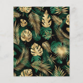 Budget Wild One 1. Geburtstag Schwarze Einladung (Rückseite)