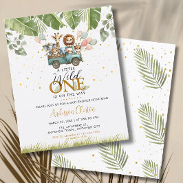 Budget Wild One Safari Baby Dusche