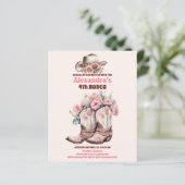 Budget Wild West Cowgirl Birthday Party (Stehend Vorderseite)