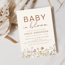 Budget Wildblume Baby in Bloom Baby Dusche