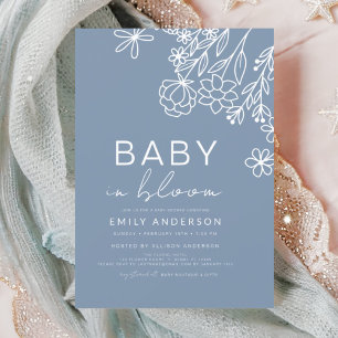 Budget Wildblume Baby in Bloom Baby Dusty Blue