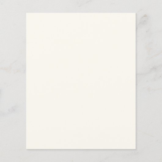 Budget Wildblume Baby in Blütendusche Terracotta (Rückseite)