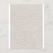 Budget Wildblume Bridal Tea Dusche Einladung Flyer (Hinten)