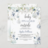 Budget Winter Baby Es ist eine kalte Einladung dra (Vorne/Hinten)