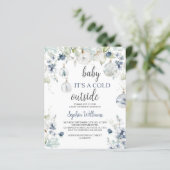 Budget Winter Baby Es ist eine kalte Einladung dra (Stehend Vorderseite)