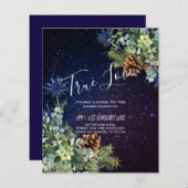 BUDGET Winter Eukalyptus Pine Cones Wedding (Vorne/Hinten)