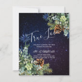 BUDGET Winter Eukalyptus Pine Cones Wedding (Vorderseite)