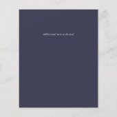 BUDGET Winter Red Berries Pine Cones Wedding (Rückseite)