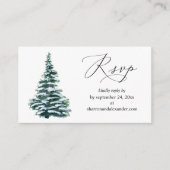 Budget Winter Weihnachtsbaum SM UAWG Begleitkarte (Vorderseite)