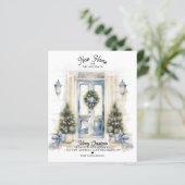 BUDGET Winter White Christmas Door Neue Zuhause Mo (Stehend Vorderseite)
