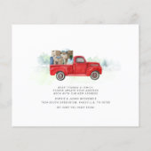 Budget Wir bewegen Red Truck Änderung der Adresse (Rückseite)