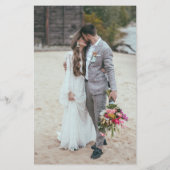 Budget Wir haben 2 Foto Script Elopement Ankündigu (Rückseite)