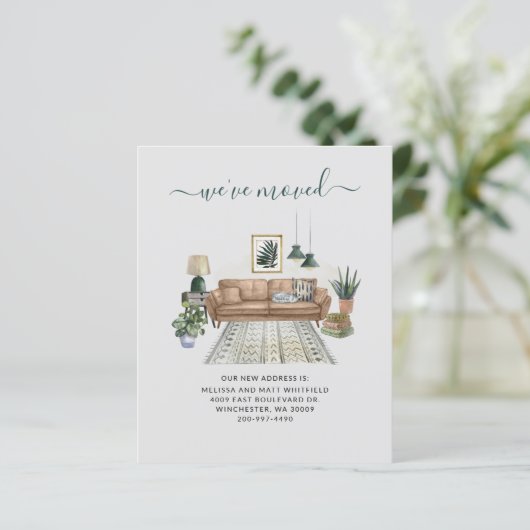 Budget Wir haben Chic Moving Ankündigung verschobe (Stehend Vorderseite)