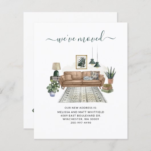 Budget Wir haben Chic Moving Ankündigung verschobe (Vorne/Hinten)