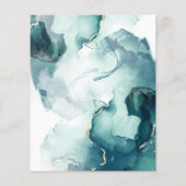 Budget Wir haben die Ankündigung Abstrakt verschob (Rückseite)