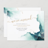 Budget Wir haben die Ankündigung einer neuen Adres (Vorne/Hinten)