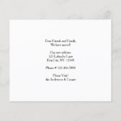 Budget Wir haben die Ankündigung, Niedliche Hunde (Rückseite)