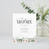 Budget Wir haben die Ankündigung über den Blumenha (Stehend Vorderseite)