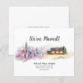 Budget Wir haben die Ankündigung "Umziehen Land" v (Vorne/Hinten)