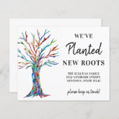 Budget Wir haben die Ankündigung von Familienbaum (Vorne/Hinten)