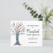 Budget Wir haben die Ankündigung von Familienbaum  (Stehend Vorderseite)