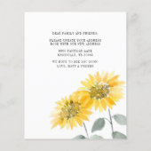 Budget Wir haben die Ankündigung zur Bewegung der  (Rückseite)